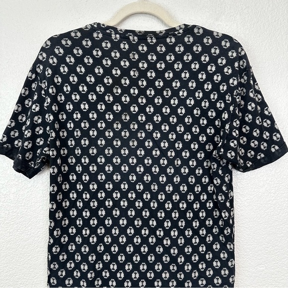 All Saints Black Razor Crew Graphic Short Sleeves Men’s Tee, Size XS - Picture 6 of 10